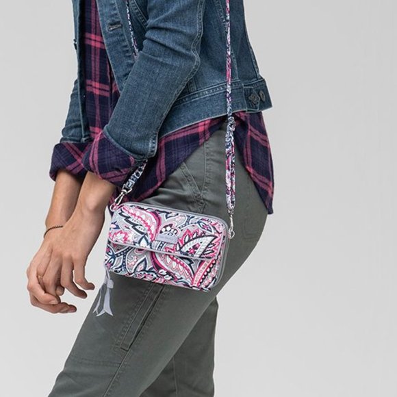 vera bradley rfid all in one crossbody